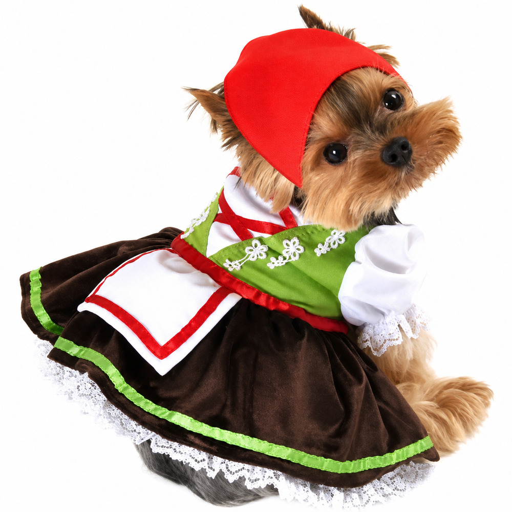 Alpine Beer Girl Oktoberfest Dog Halloween Costume For Pets Size Large
